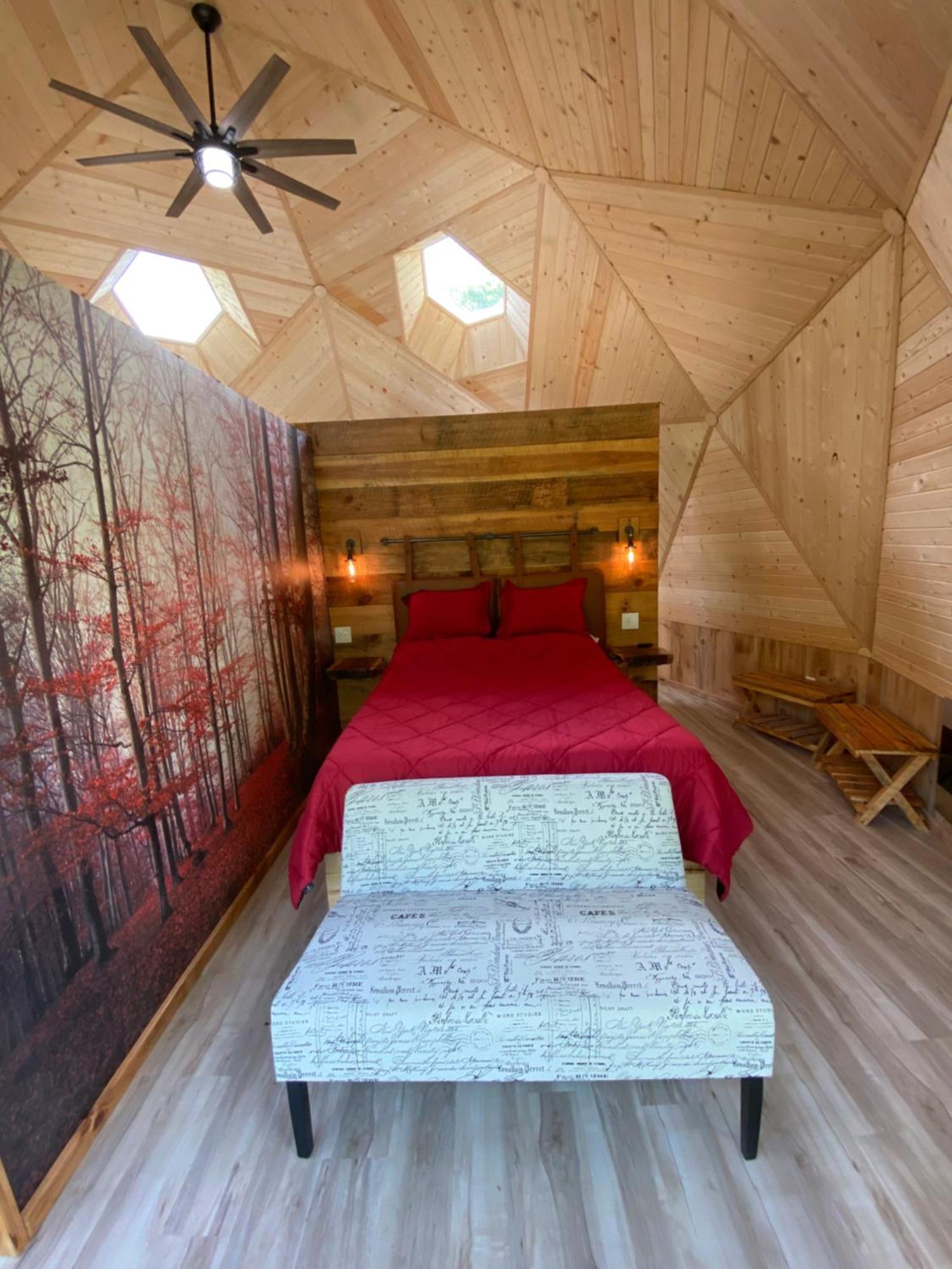Natahala Glamping Red Dome #23 Villa Topton Exterior photo