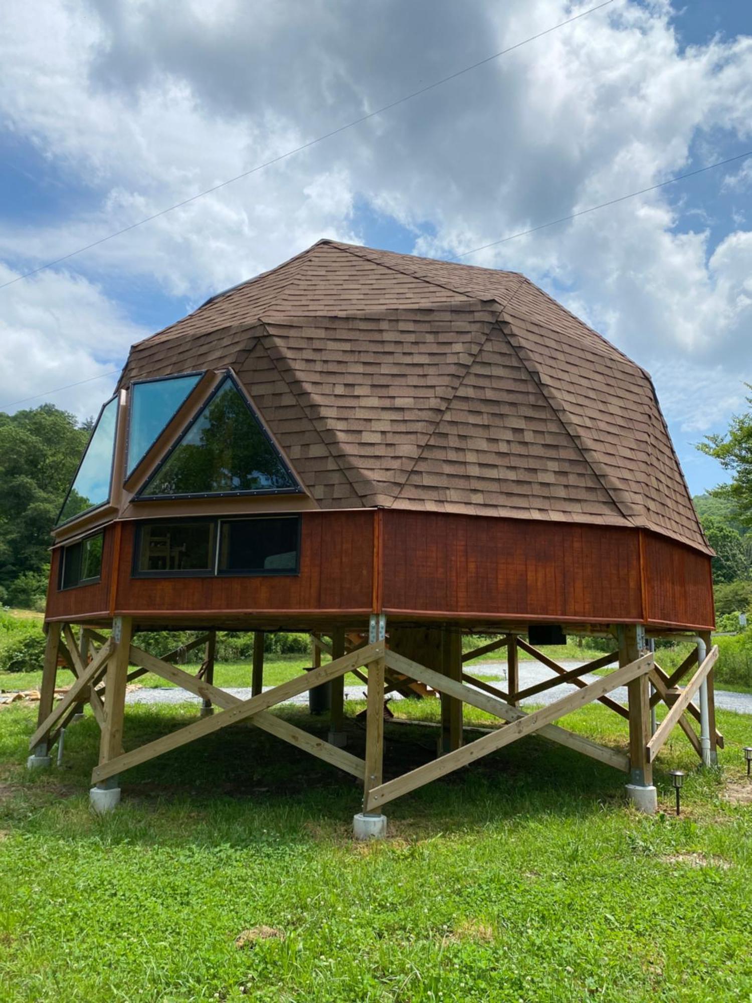 Natahala Glamping Red Dome #23 Villa Topton Exterior photo